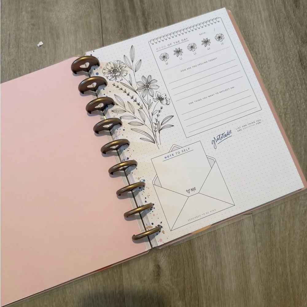 The Happy Planner - Coral Abstract Design